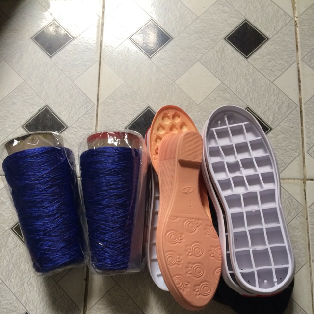 Combo đế giày thể thao móc len