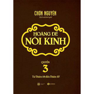 Sách Hoàng Đế Nội Kinh Tập 3