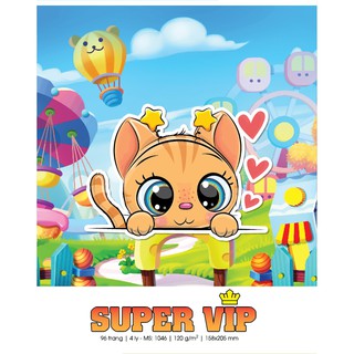 HẢI TIẾN Tập 4 ly caro 7 Sao Super Vip (96 trang - Miền Nam) - Bìa cán 3D - Lốc 5 cuốn