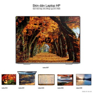 Skin dán Laptop HP in hình thiên nhiên nhiều mẫu 12 (inbox mã máy cho Shop)