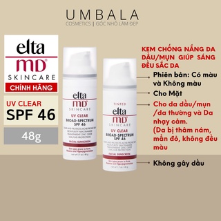 (CTY NK) Kem chống nắng Elta MD SPF 46 (Tinted/Untinted)