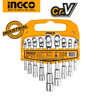 Bộ 9 chìa vặn góc chữ L INGCO LASWT0901