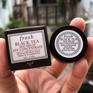 Kem dưỡng mắt mini Fresh Black Tea Age-Delay Eye Concentrate 3ml