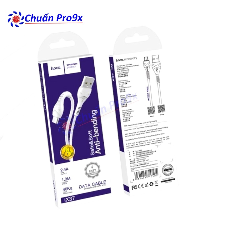CÁP SẠC X37 - MICRO USB 1M