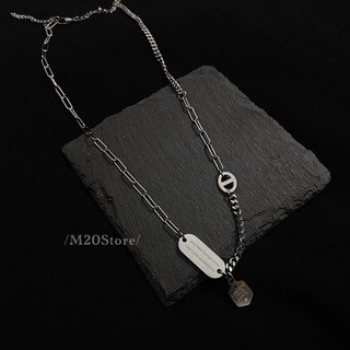 Vòng Cổ Nam Nữ Thép Titan Chống Gỉ,Dây Chuyền Nam Nữ Phong Cách Cổ Điển Dành Cho Unisex