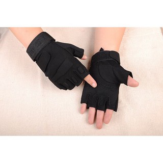 Găng tay xe máy,phượt , thể thao Black
