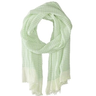Khăn choàng nữ sọc Xanh trắng Saro Lifestyle Women's Striped Design Scarf (Mỹ)