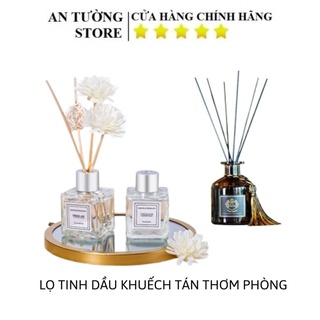 Lọ tinh dầu thơm kèm hoa khô để phòng- Giao Ngẫu Nhiên