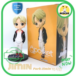 [Full Box Tặng Hộp Bảo Vệ] Mô hình chibi Jimin Park Jimin BTS Bangtan Boys 15cm dễ thương quà tặng trang trí - Beocaz