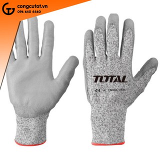 Găng tay cách điện chống cắt size XL Total TSP1701-XL