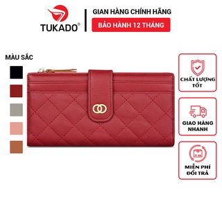 Ví nữ dài cầm tay chính hãng TAILIAN nhiều ngăn đựng tiền cute dễ thương da cao cấp cực đẹp giá rẻ TL17 - Tukado