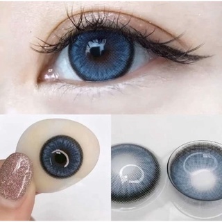Contact lens Dressy Blue có viền mini size