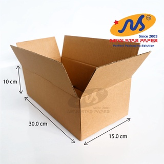 30x15x10cm - Combo 10 thùng giấy carton