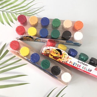 Màu nước Poster ClassMate, lọ 18ml, sắc nét tươi sáng - WC501/502 - vpp Diệp Lạc (sỉ/lẻ)
