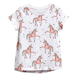 Mã 5128 áo thun ngựa pony của Aosta Betty dành cho bé gái