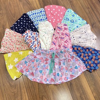 (Size 10-12kg) Chân váy ngắn kèm chip bé gái