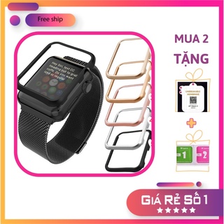 Ốp viền nhôm bảo vệ cho iWatch 1/2/3/4/5/6/se 38mm 42mm 40mm 44mm