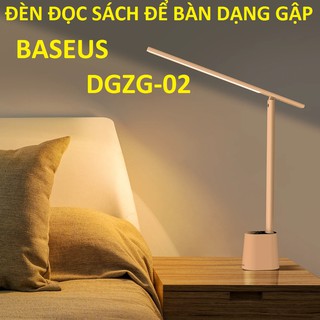 [Mã LIFE2804ALL giảm 10% đơn 50K] Đèn đọc sách để bàn dạng gập Baseus DGZG-02 (Smart Light)