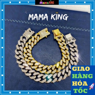 LẮC TAY HIPHOP ĐÍNH ĐÁ VÒNG TAY LẮC TAY NAM CUBAN V1 by Mama King