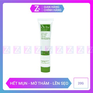 Kem Ngừa Mụn, Mờ Thâm, Liền Sẹo Chiết xuất tảo nâu từ Pháp - Ori'be Anti Acne Cream - Tuýp 20g