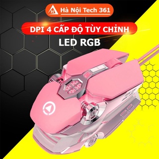Chuột máy tính chơi game có dây G3OS hiệu ứng LED 7 màu cực đẹp