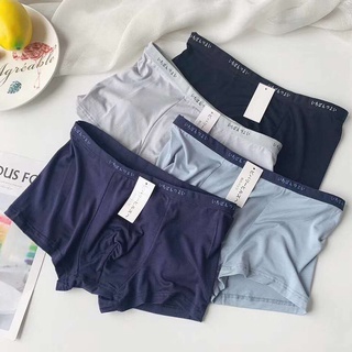 Quần Sịp Đùi Nam, Quần Con Đùi Nam Vải Thun Cotton Thoáng Mát Freesize Dưới 59kg Chống Khử Mùi