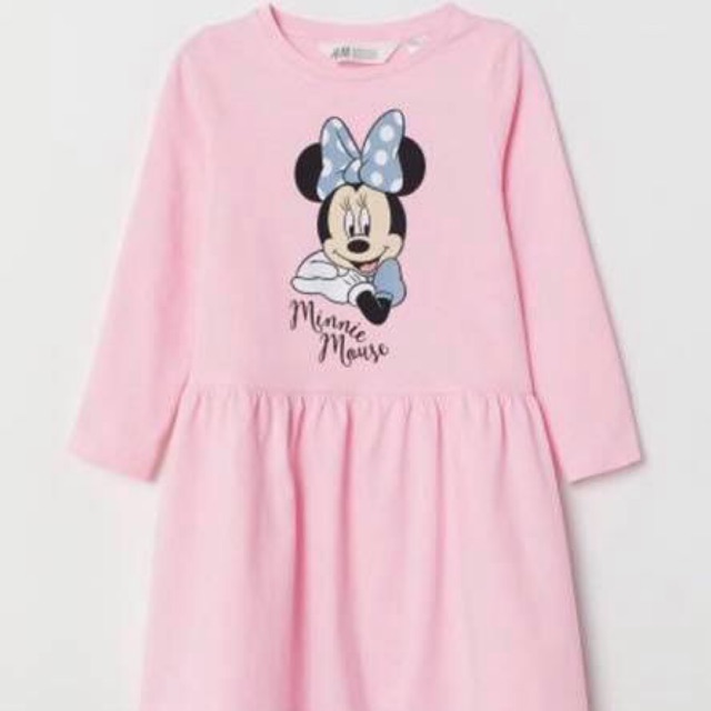 Váy mickey Hm Hồng