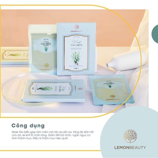 MASK TẢO BIỂN MUA 1 TẶNG KÈM CỌ QUÉT