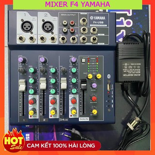 Mixer F4 Yamaha USB ⚡FREESHIP⚡ Hỗ Trợ Kết Nối Blutooth , Âm Thanh Chân Thực , Sống Động . Bảo Hành Lên Đến 12 Tháng