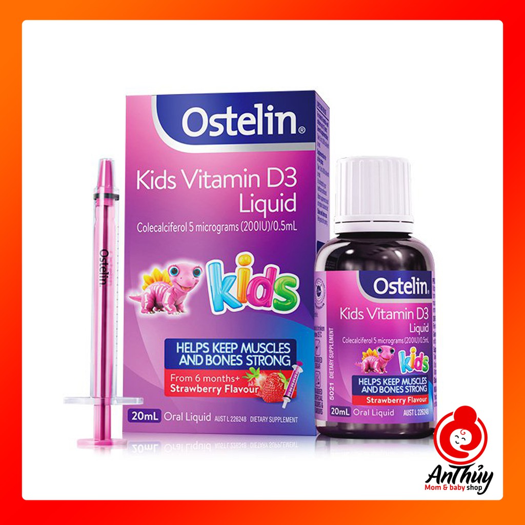 Vitamin D3 Ostelin 20ml