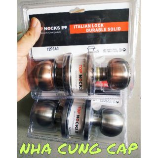 KHÓA TAY NẮM CỬA CHÌA THAU HIỆU TOP