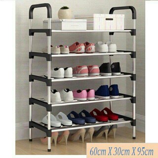 Kệ giày 5 Tầng inox dễ dàng lắp hoặc tháo rời