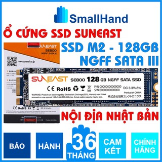 Ổ cứng SSD M2.NGFF SunEast 128GB nội địa Nhật Bản – CHÍNH HÃNG – Bảo hành 3 năm – M2 Sata3 SSD chính hãng