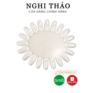 Móng mẫu tập vẽ vỉ tròn set 10 chiếc