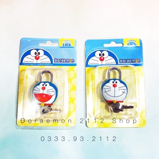 Ổ khoá mini kèm chìa khoá Doraemon