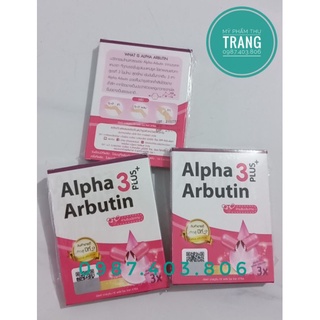 Vì 10 viên alpha arbutin 3