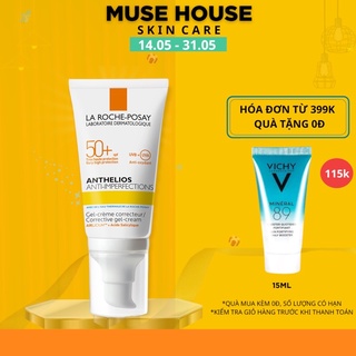 Kem chống nắng cho da mụn La Roche posay Imperfection MUSEHOUSE