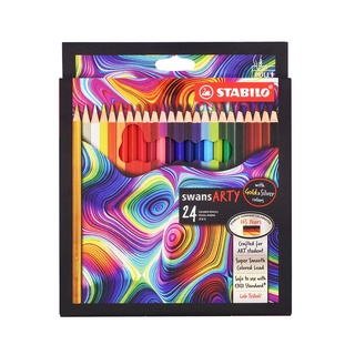 Hộp bút chì màu STABILO Swans Arty 24 màu/hộp (CLA-24)