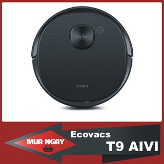 Robot hút bụi lau nhà Ecovacs Deebot T9 AIVI - Lực hút Max 3000Pa - Robot Tỏa Hương Thơm Thông Minh Nhất 2021