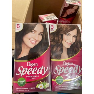 Thuốc nhuộm tóc phủ bạc Bigen Speedy Conditioning Color 80ml Đủ Số - Hair Care Q4