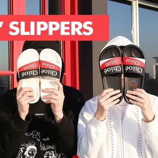 DÉP ULZZANG UNISEX HỌA TIẾT NỔI, QUAI CHỮ CHIOÉ CÁCH ĐIỆU CỰC ĐẸP