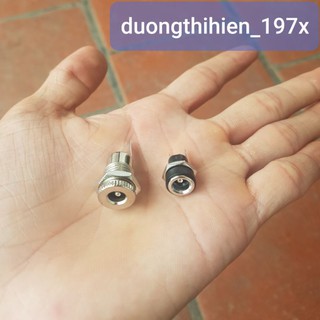 Jack nguồn DC 5,5x2,1mm có đai ốc DC-022B, DC-025M,  DC-099