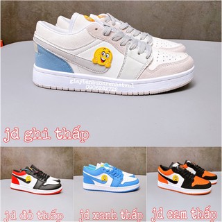 Giày thể thao nữ nam cổ thấp JD Tặng kèm boxbill Lọ Tẩy