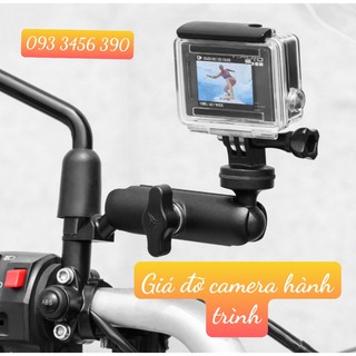 Giá Đỡ CARD, MICRO, SLR, CONTOUR, GOPRO CAMERA Gắn Ốc Chân Gương và Gidong Xe