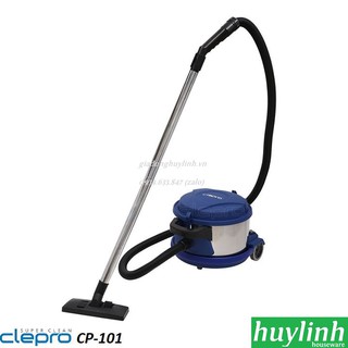 [Mã ELHAMS5 giảm 6% đơn 300K] Máy hút bụi công nghiệp Clepro CP-101 - 10 lít - Giảm Ồn