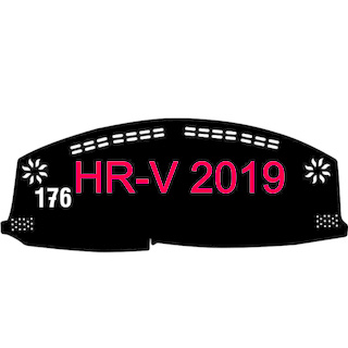 Thảm Taplo xe Honda HRV 2019 chất liệu Nhung lông cừu hoặc Da Carbon