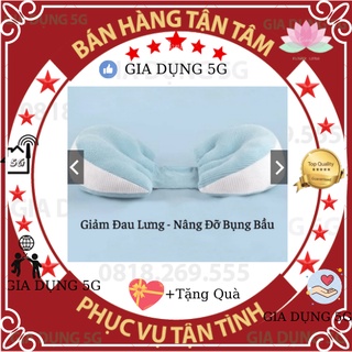Gối Bầu Cánh Tiên Cao Cấp Hỗ Trợ Nâng Đỡ Bụng Giảm Đau Cho Mẹ Bầu