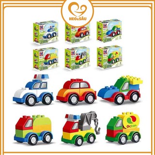 Đồ Chơi Cho Bé 𝑭𝑹𝑬𝑬𝑺𝑯𝑰𝑷 Lego Xếp Hình Ô tô 6 Chi Tiết
