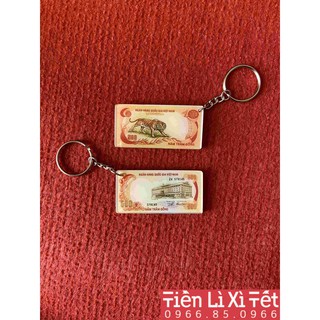 Móc khóa ngầu Móc Khóa  xưa 500 Đồng Con Cọp 1972