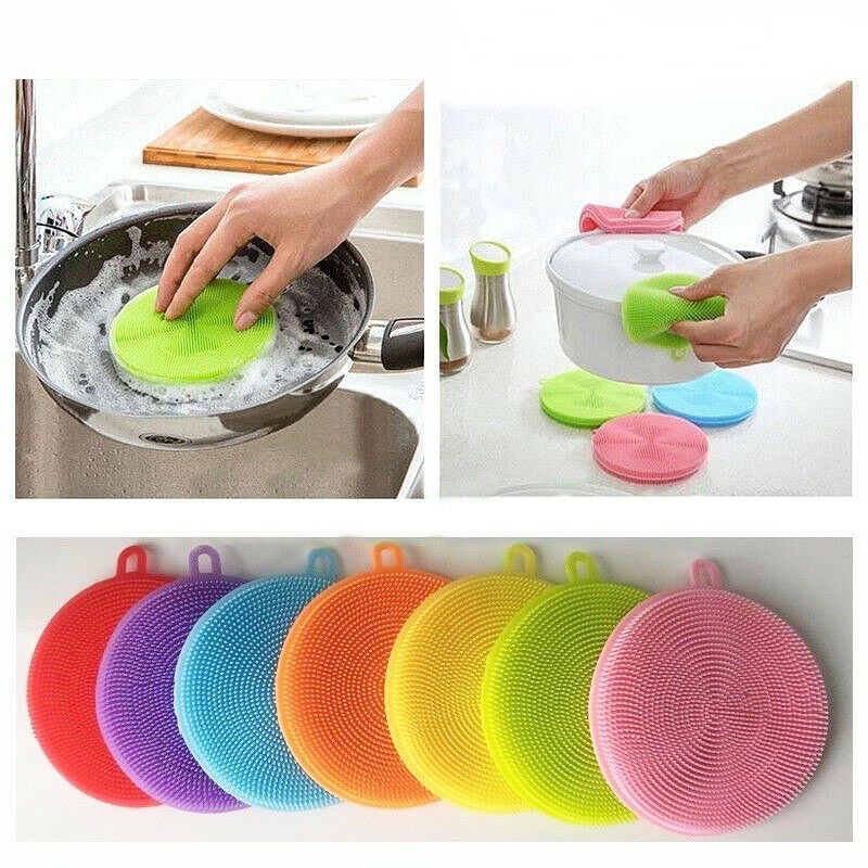 Miếng Rửa Chén Bát Silicon.